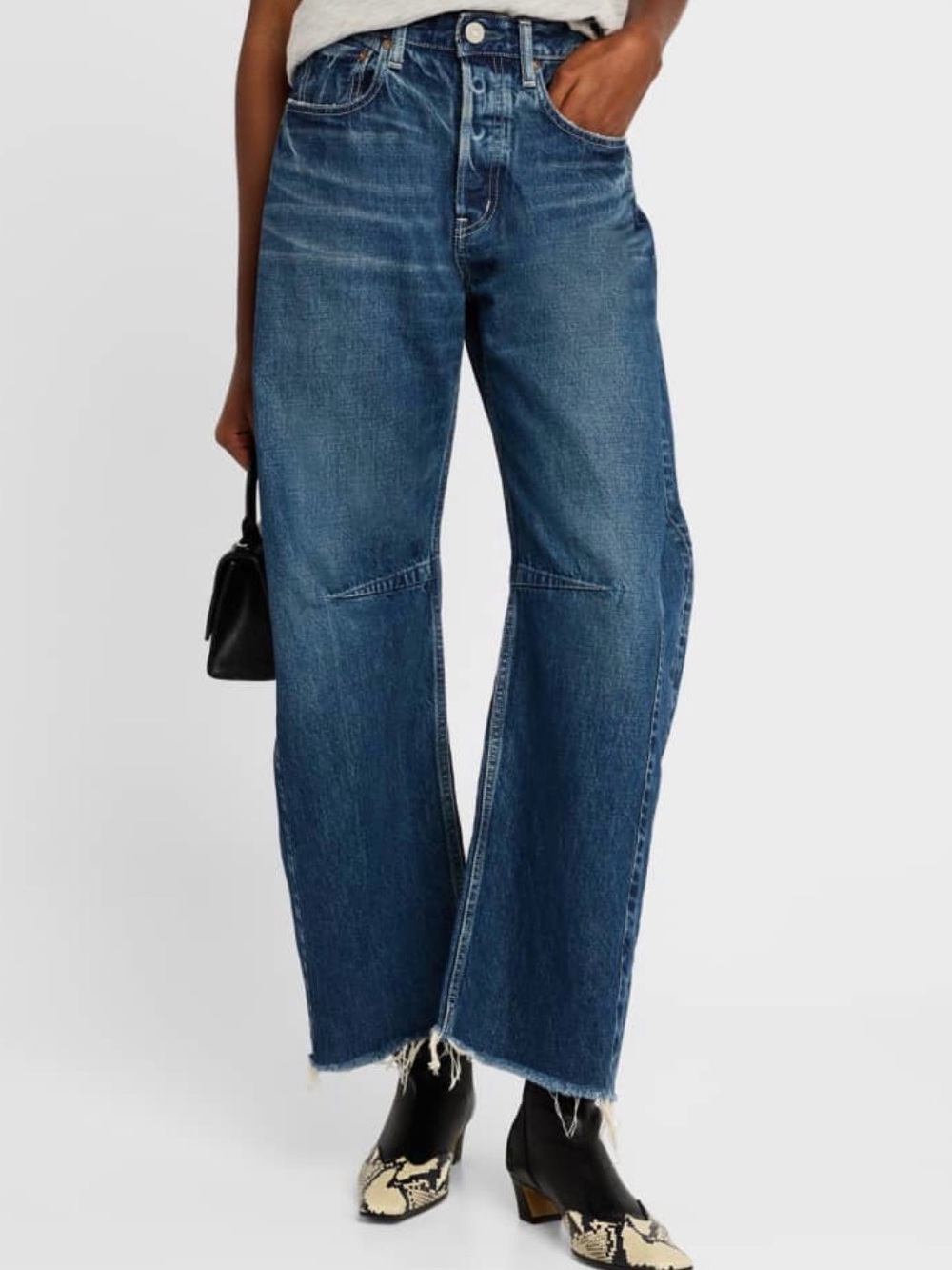 Moussy Vintage Cocoon Barrel Horseshoe Jean